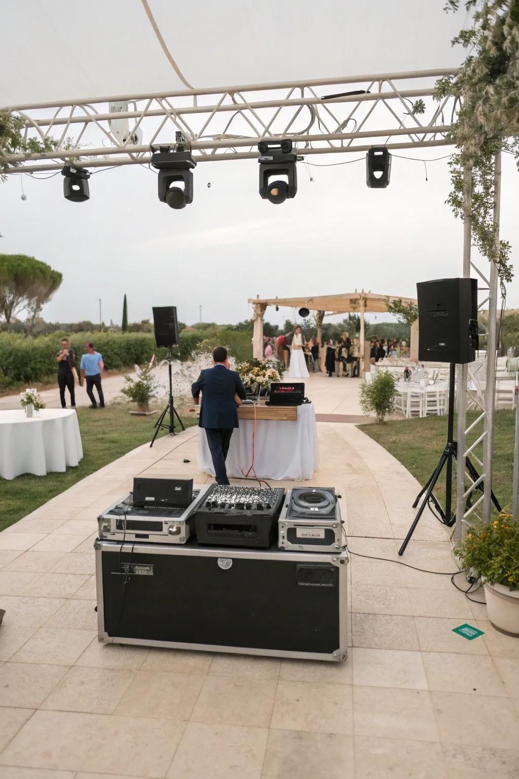 Outdoor Ceremony Setup