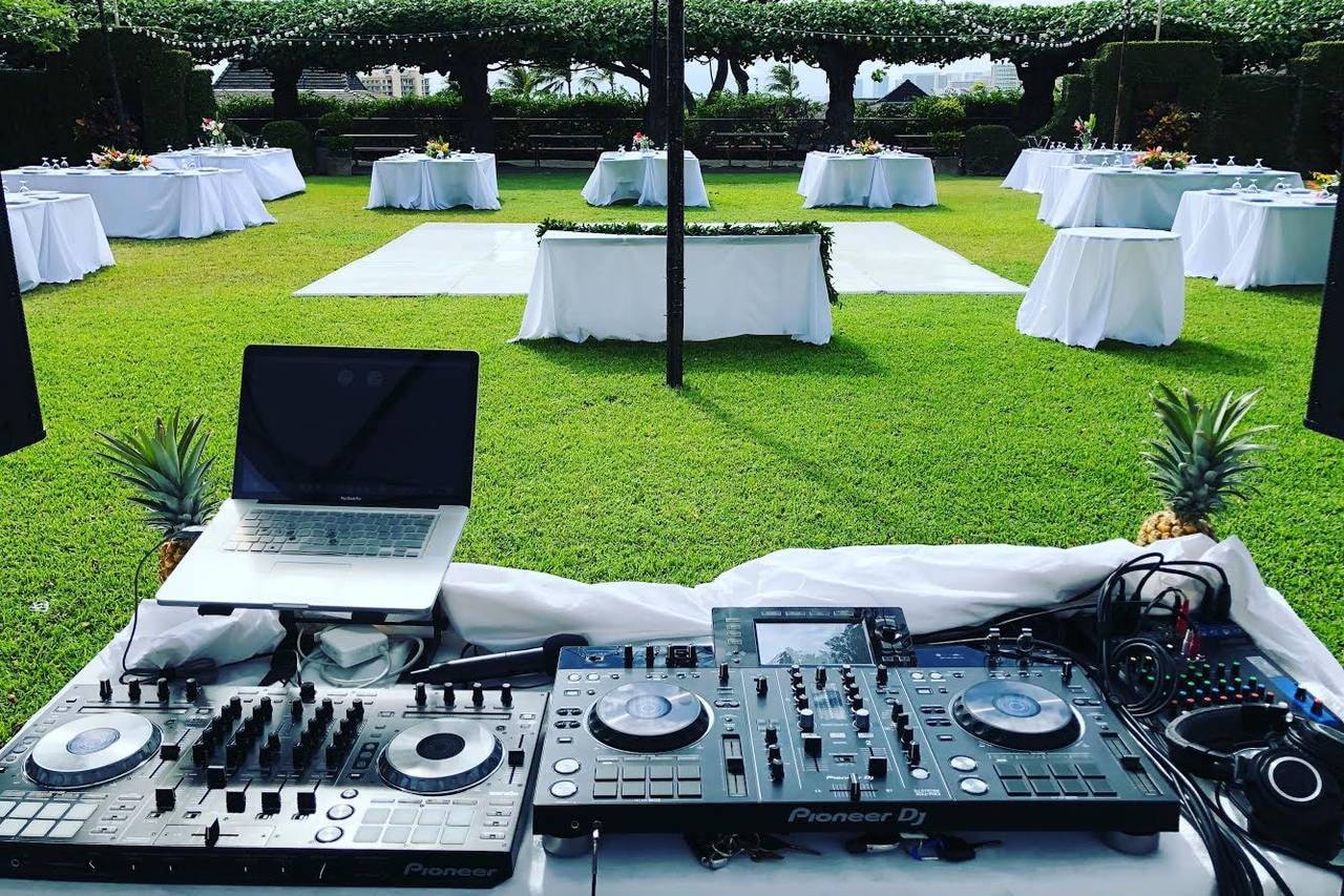 Garden Wedding Reception